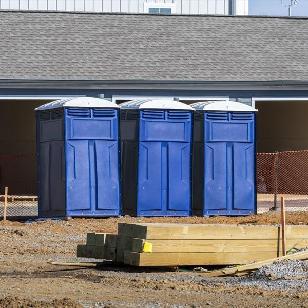 work site porta potties offers weekly cleaning and maintenance services for all of our portable toilets on job sites